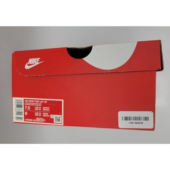 Nike Zoom Turf Jet 97 Barry Sanders Shoes Sneakers Men\'s 7.5 CW6680-100 9W Lions main image 2